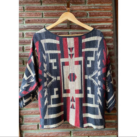 Denim & Supply Ralph Lauren Knit Print Top - Picture 5 of 5